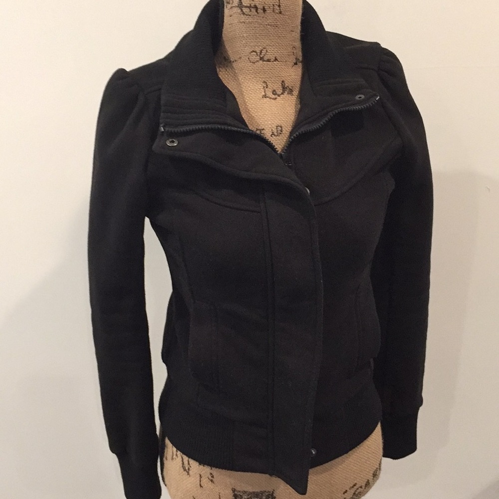 Black coat